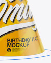 Birthday Hat Mockup