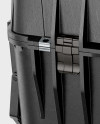 Protective Case Mockup - Half Side View (High Angle Shot)