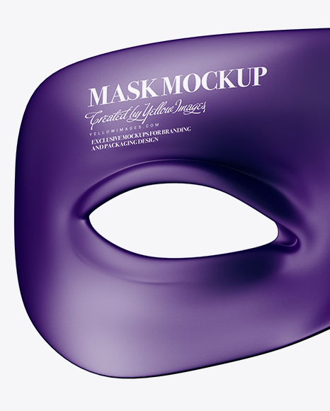 Matte Mask Mockup Matte Mask Mockup