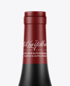 750ml Matte Ceramic Wine Bottle Mockup