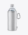 Clear Water Bottle Holder Insulator Mockup