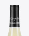 750ml Clear Glass White Wine Bottle Mockup