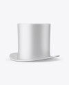 Matte Cylinder Hat Mockup - Half Side View