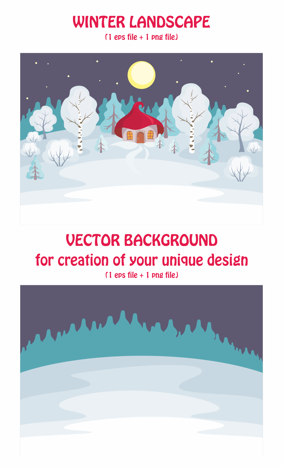 Winter Stories. Vector clip art. Winter Stories. Vector clip art.