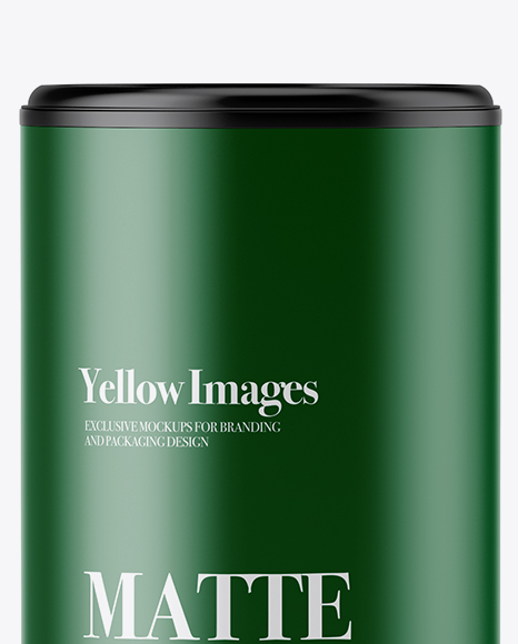 Matte Tea Jar Mockup