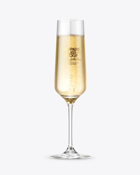 Champagne Glass Mockup