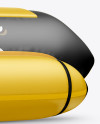 Matte Banana Boat Mockup - Half Side View