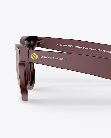 Sunglasses Mockup - Side View