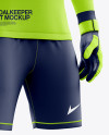 Men’s Full Soccer Goalkeeper Kit mockup (Hero Shot)