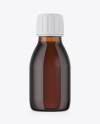 60ml Amber Glass Bottle Mockup