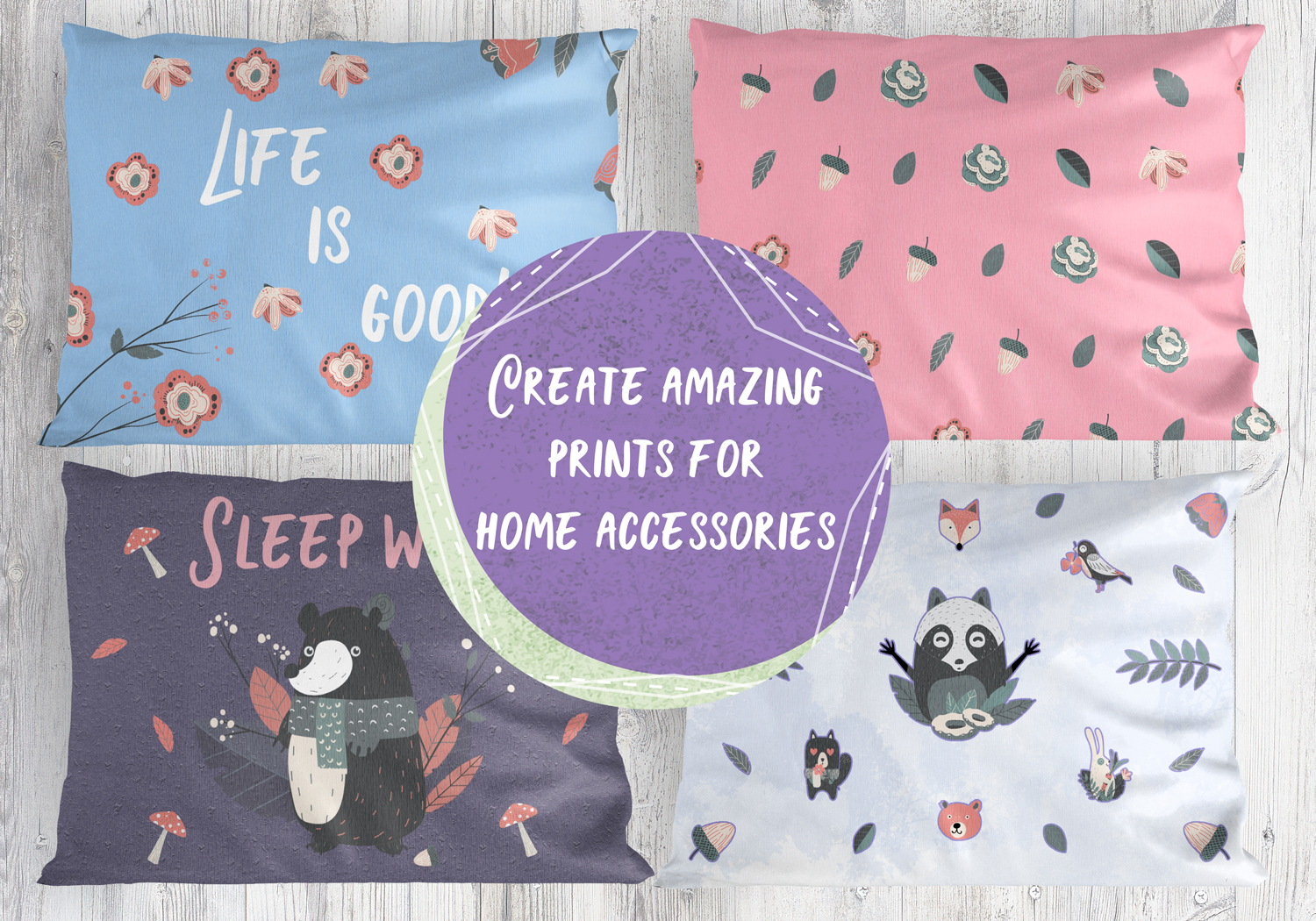 Cute Scandinavian Characters Set Cute Scandinavian Characters Set
