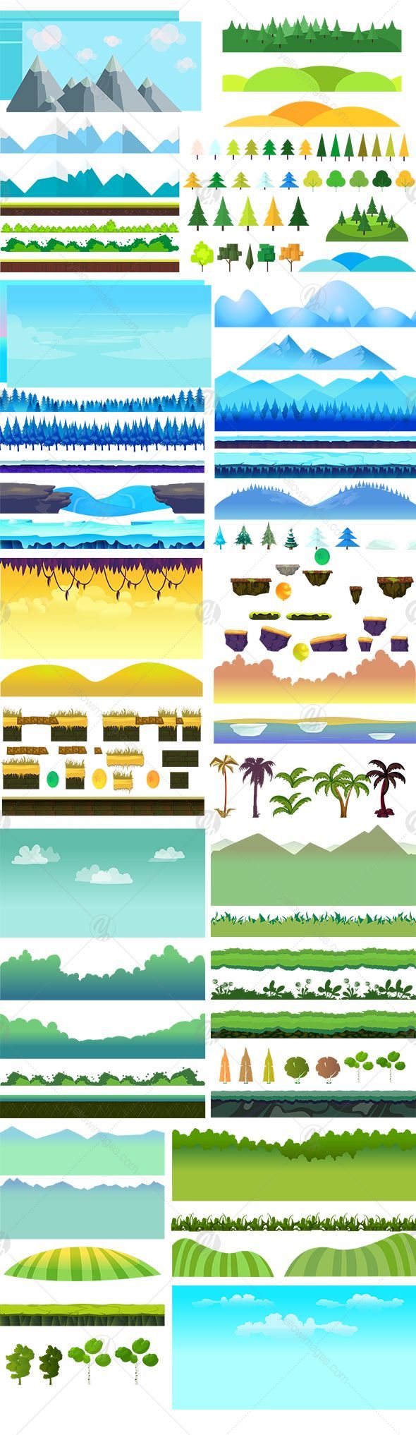 Landscape Constructor Vector