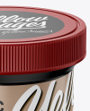 Plastic Jar Mockup - Front View (High-Angle Shot) Plastic Jar Mockup - Front View (High-Angle Shot)