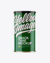 Glossy Snack Tube Mockup