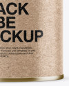 Kraft Paper Snack Tube Mockup
