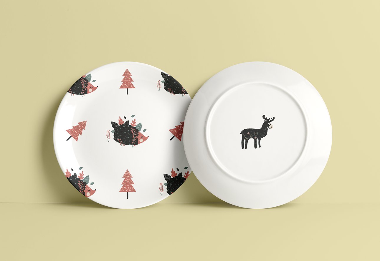 Cute Scandinavian Christmas Set Cute Scandinavian Christmas Set