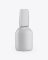 Matte Nail Polish Bottle Mockup - Front View