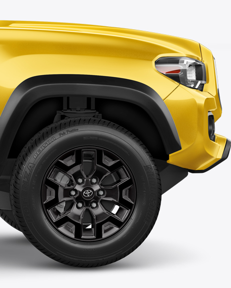 Toyota Tacoma TRD Off-Road 2016 Mockup - Side view