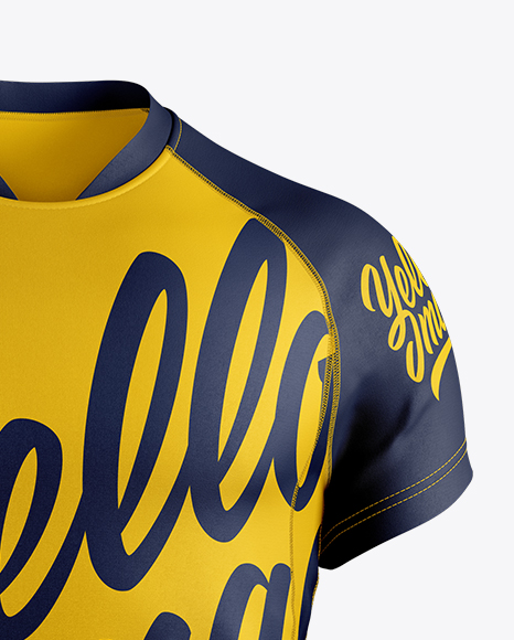 Men’s Soccer Jersey Mockup