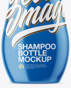 Glossy Shampoo Bottle Mockup