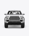 Toyota Tacoma TRD Off-Road 2016 Mockup - Front view