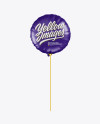 Matte Round Baloon Mockup