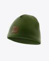 Beanie Hat Mockup - Half Side View