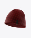 Beanie Hat Mockup - Half Side View