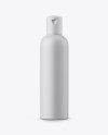 Matte Plastic Bottle Mockup