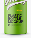 Matte Plastic Bottle Mockup