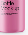 Matte Cosmetic Bottle Mockup Matte Cosmetic Bottle Mockup