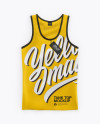 Tank Top Mockup - Top View