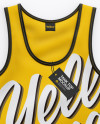 Tank Top Mockup - Top View