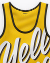 Tank Top Mockup - Top View