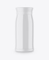 Glossy Thermos Mockup