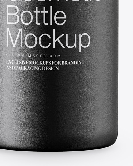 Ceramic Cosmetic Bottle With Wooden Cap Mockup Ceramic Cosmetic Bottle With Wooden Cap Mockup