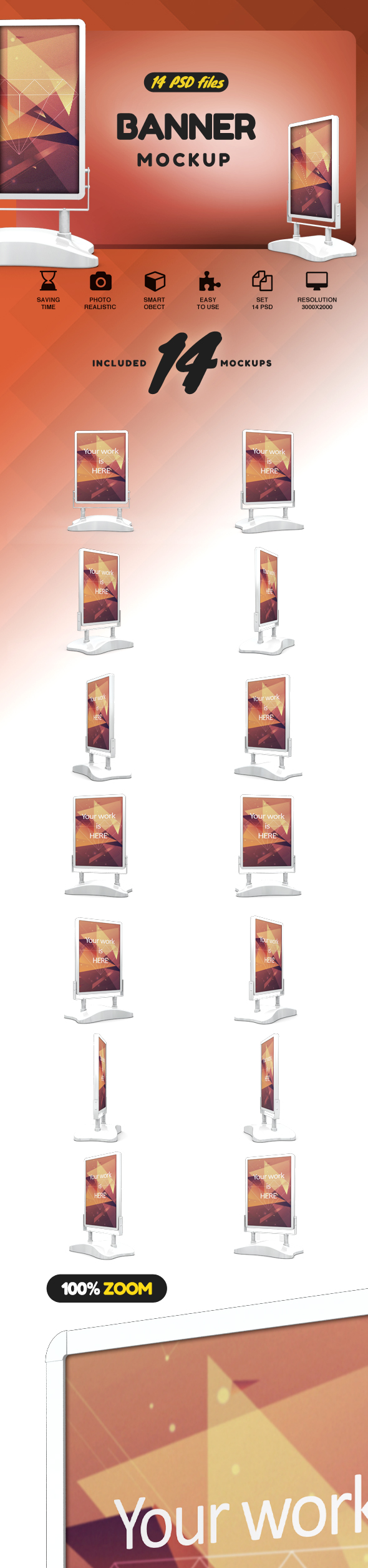 Banner Mockup vol.3 Banner Mockup vol.3