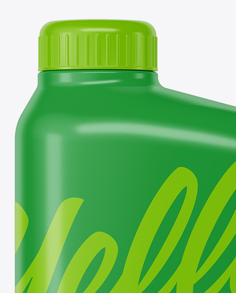 Glossy Plastic Bottle Mockup Glossy Plastic Bottle Mockup