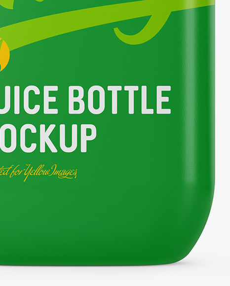Glossy Plastic Bottle Mockup Glossy Plastic Bottle Mockup