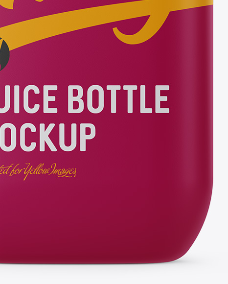 Matte Plastic Bottle Mockup Matte Plastic Bottle Mockup
