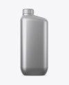 Matte Metallic Plastic Bottle Mockup