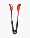 Glossy World Cup Victory Spoons Mockup - Front View