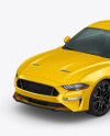 Mustang GT Mockup - Halfside Left view