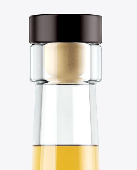 Cognac Bottle Mockup - Front View