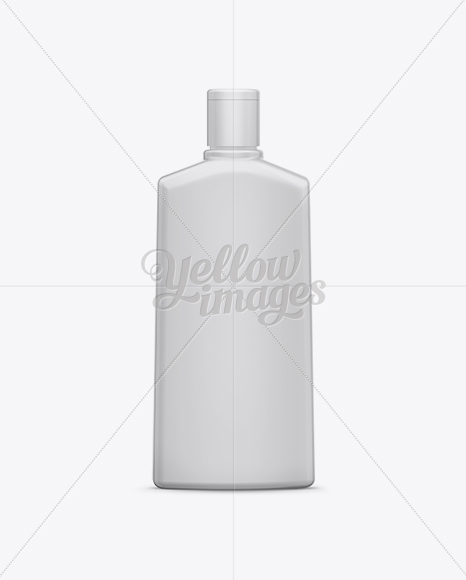 Plastic Cosmetic Bottle Mockup