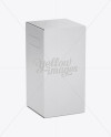 White Paper Wine Box - 70° Angle