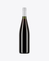 750ml Olive Green Glass Bottle With Red Wine Mockup 750ml Olive Green Glass Bottle With Red Wine Mockup