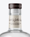 Clear Glass Vodka Bottle Mockup Clear Glass Vodka Bottle Mockup