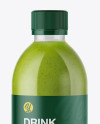 Green Drink Bottle Mockup