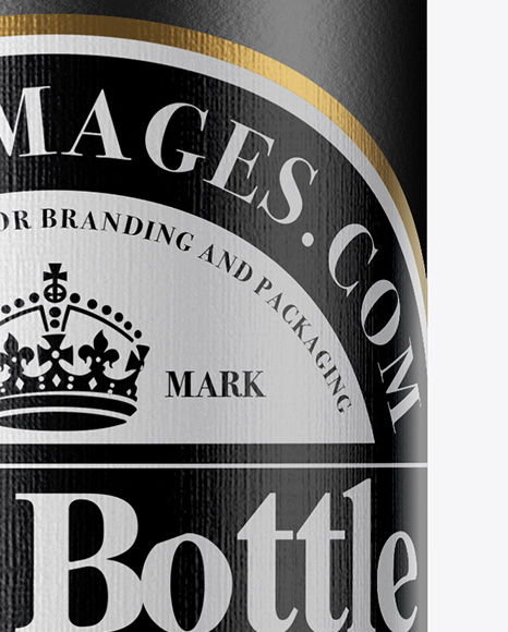 Ceramic Beer Bottle Mockup